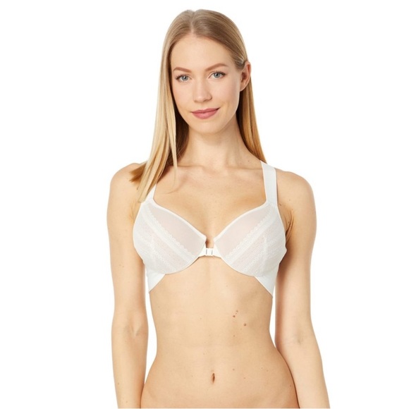 NWT SPANX brallelujah Illusion Lace Full Coverage Bra
Linen beige Front Clasp - Picture 1 of 11